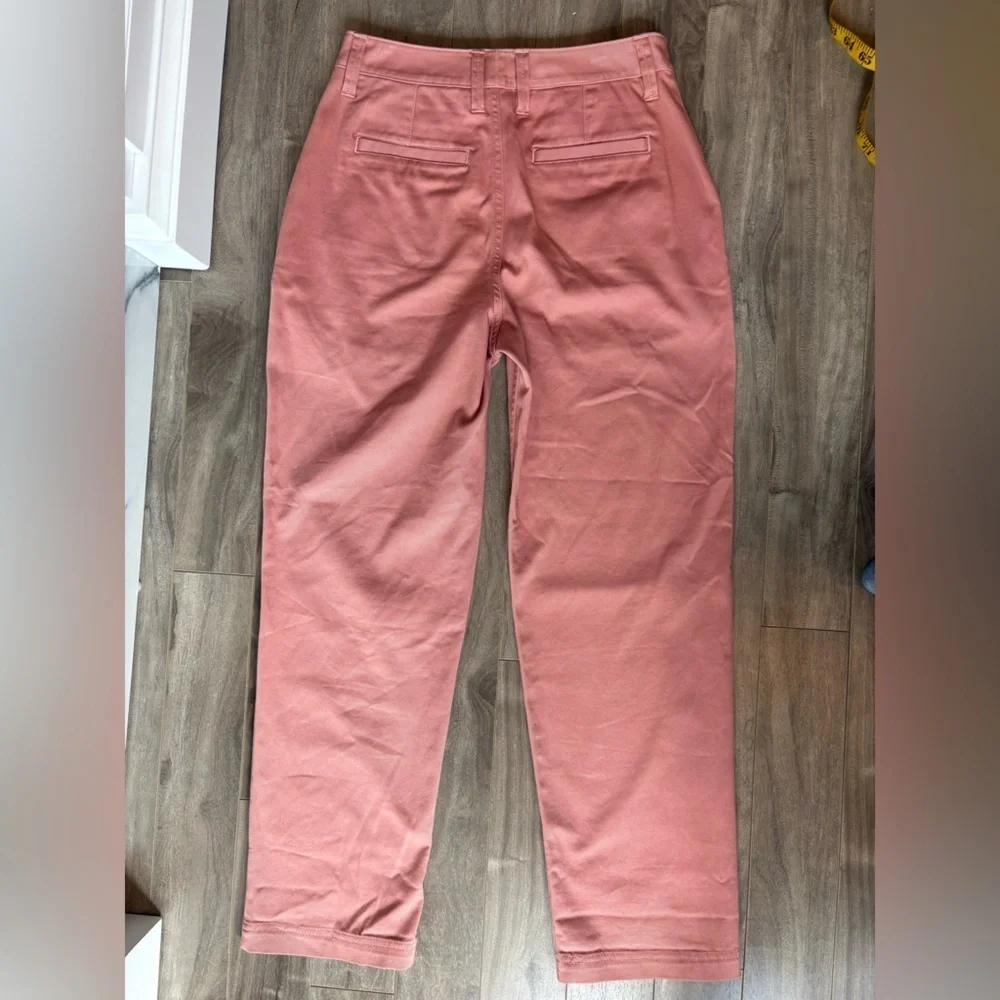 Vans Women’s Chino Skate Pants Terracotta Pink Size 24 Excellent Condition - Picture 5 of 12